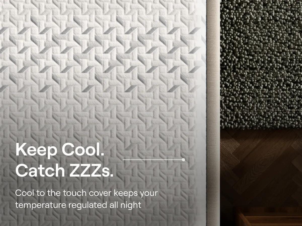 Nectar Nectar Premier Memory Foam White California King Mattress