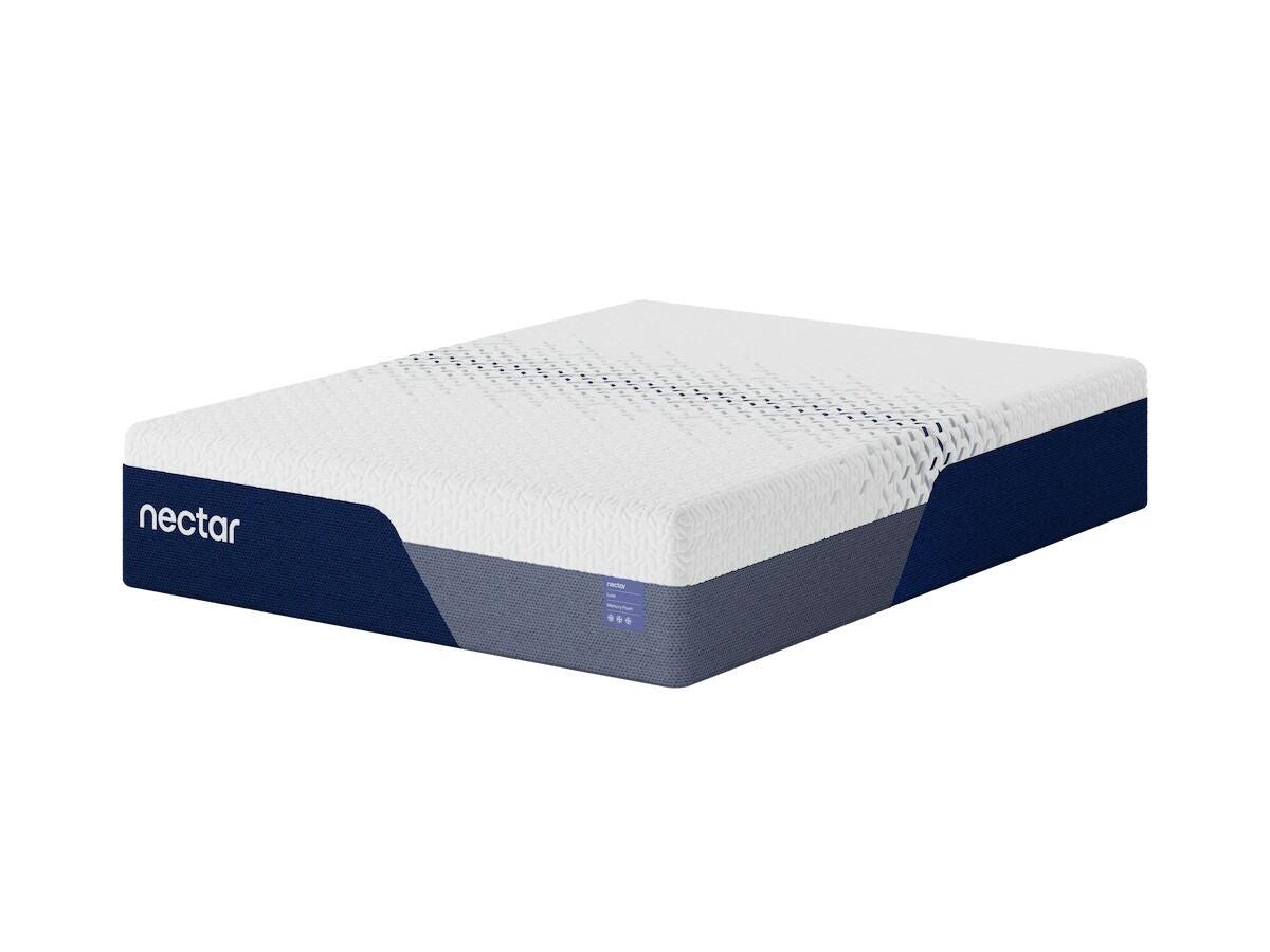 Nectar Nectar Luxe Memory Foam White Queen Mattress