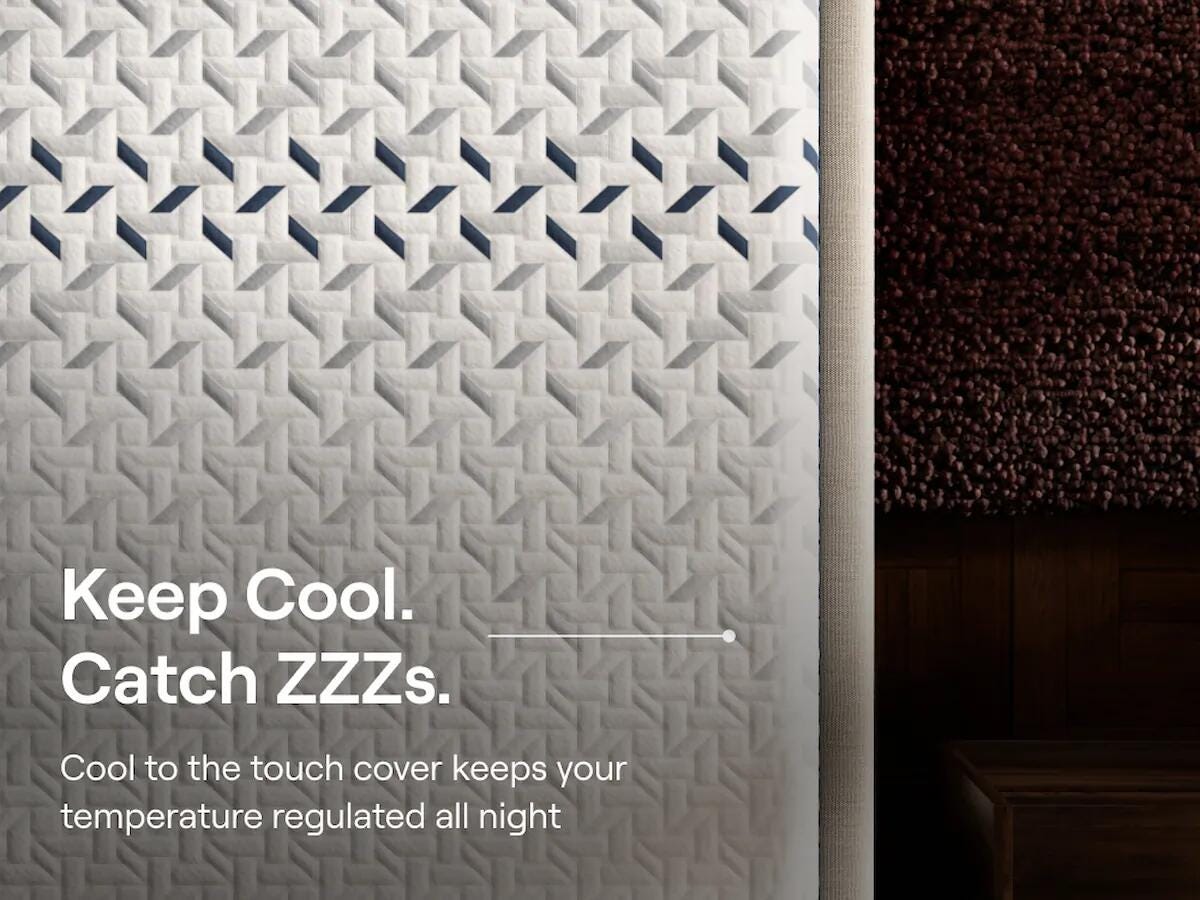 Nectar Nectar Luxe Memory Foam White Queen Mattress