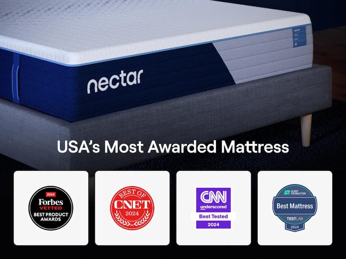 Nectar Nectar Classic Hybrid White Queen Mattress