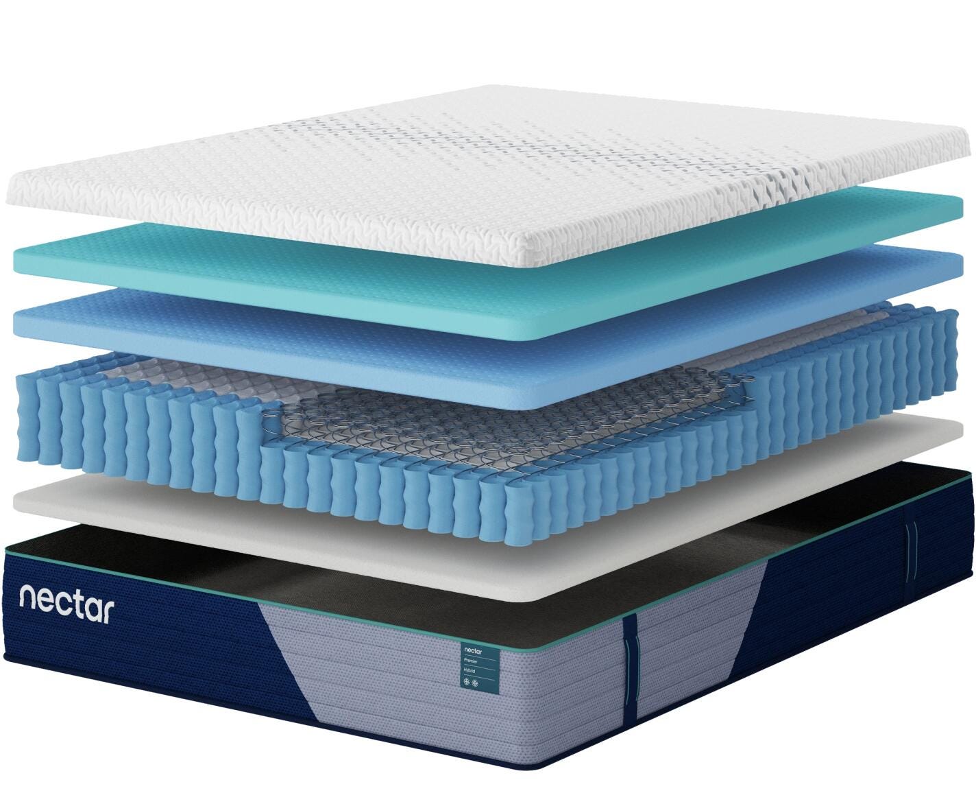 Nectar Nectar Premier Hybrid White California King Mattress
