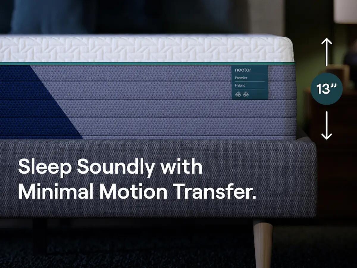Nectar Nectar Premier Hybrid White California King Mattress