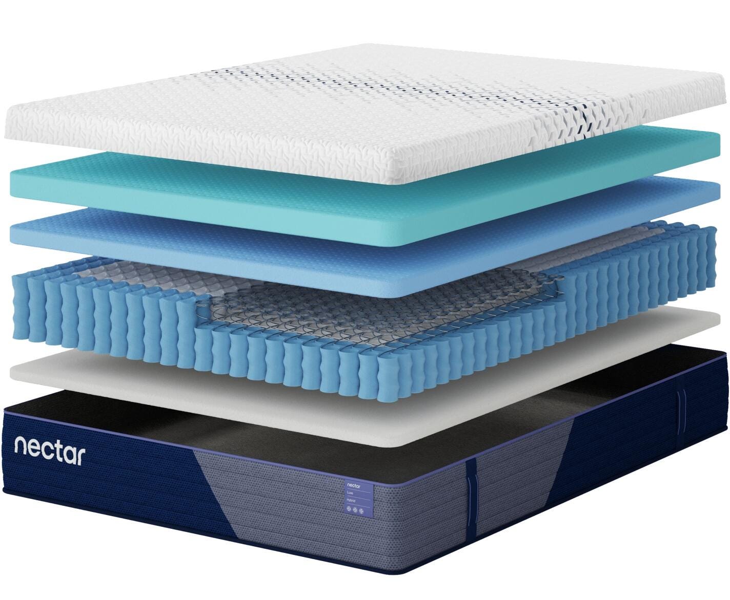 Nectar Nectar Luxe Hybrid White King Mattress