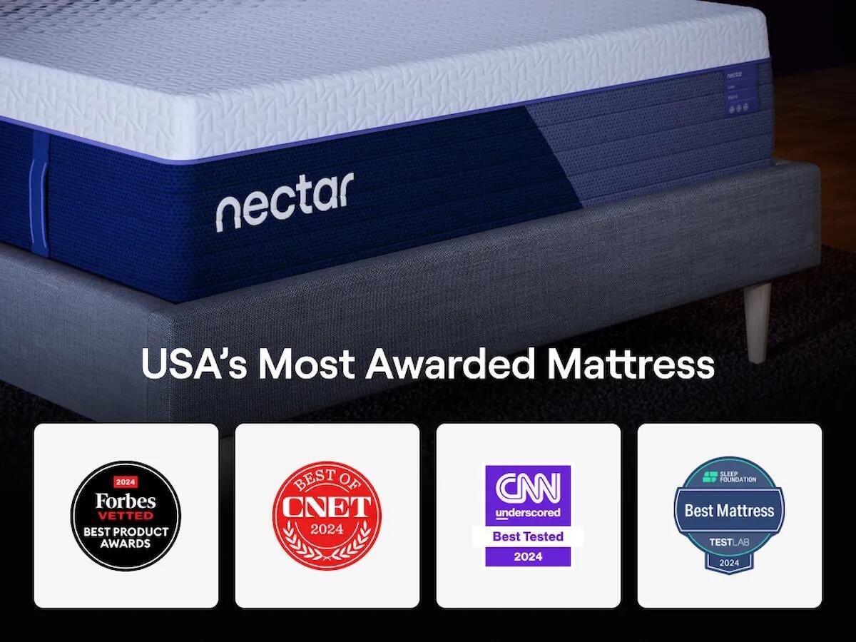 Nectar Nectar Luxe Hybrid White Full Mattress