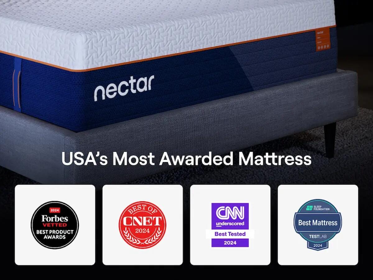 Nectar Nectar Ultra Hybrid White Twin XL Mattress