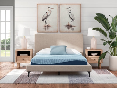 Ashley Peak 2.0 8 Memory Foam Light Blue Queen Mattress