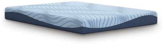 Ashley Peak 2.0 8 Memory Foam Light Blue California King Mattress