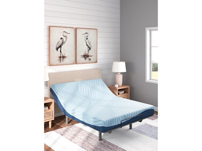 Ashley Peak 2.0 8 Memory Foam Light Blue Full Mattress