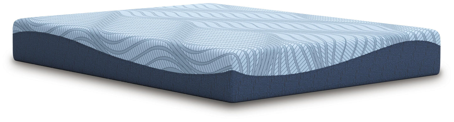 Ashley Peak 2.0 10 Memory Foam Light Blue Full Mattress