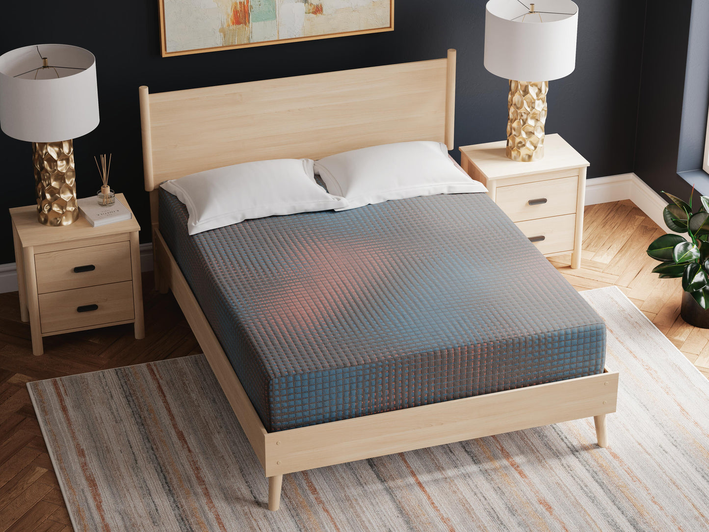 Ashley 13 Inch Hybrid Hot Buy Multi King Mattress