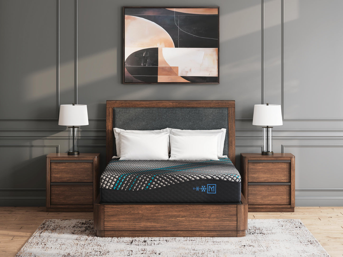 Ashley Millennium 2.0 Foam 12 Inch Black King Mattress