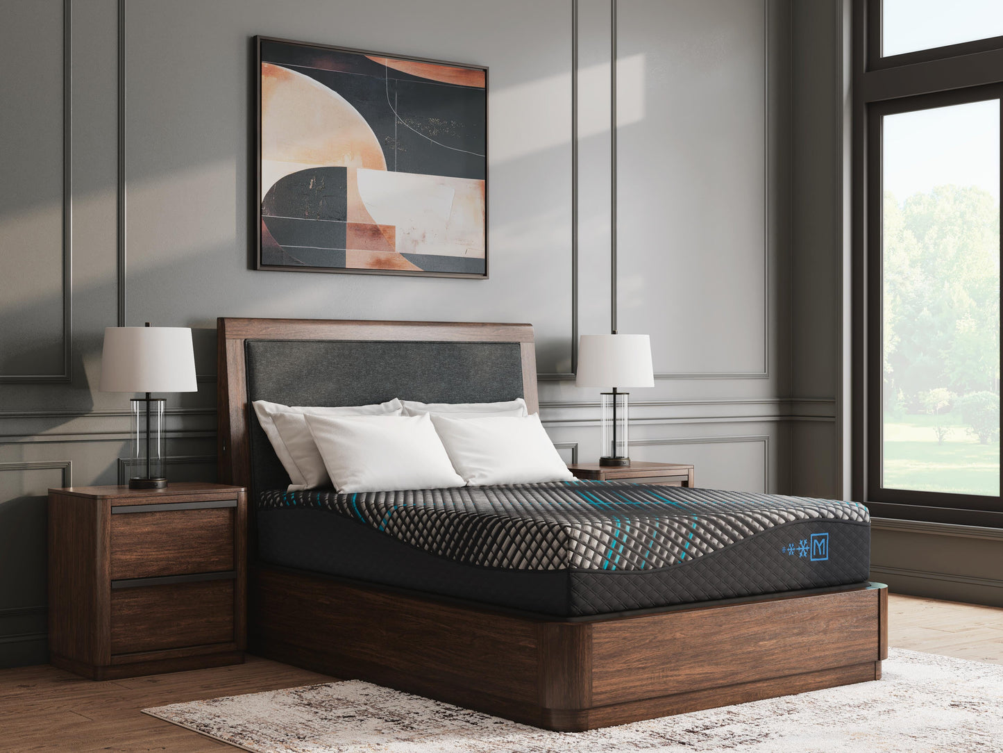 Ashley Millennium 2.0 Foam 12 Inch Black King Mattress