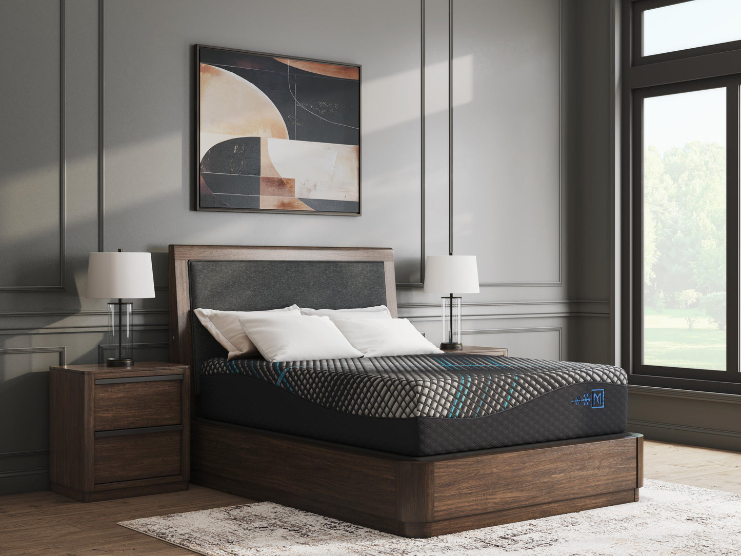 Ashley Millennium 2.0 Foam 14 Inch Black Full Mattress