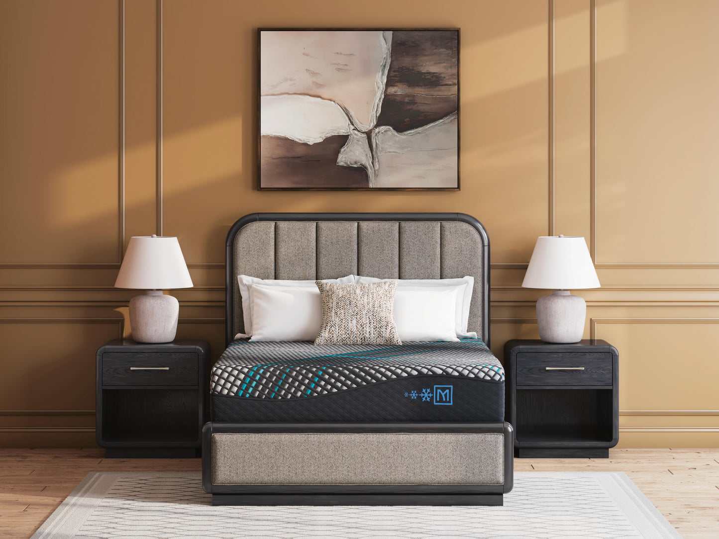 Ashley Millennium 2.0 Hybrid 14 Inch Black Queen Mattress