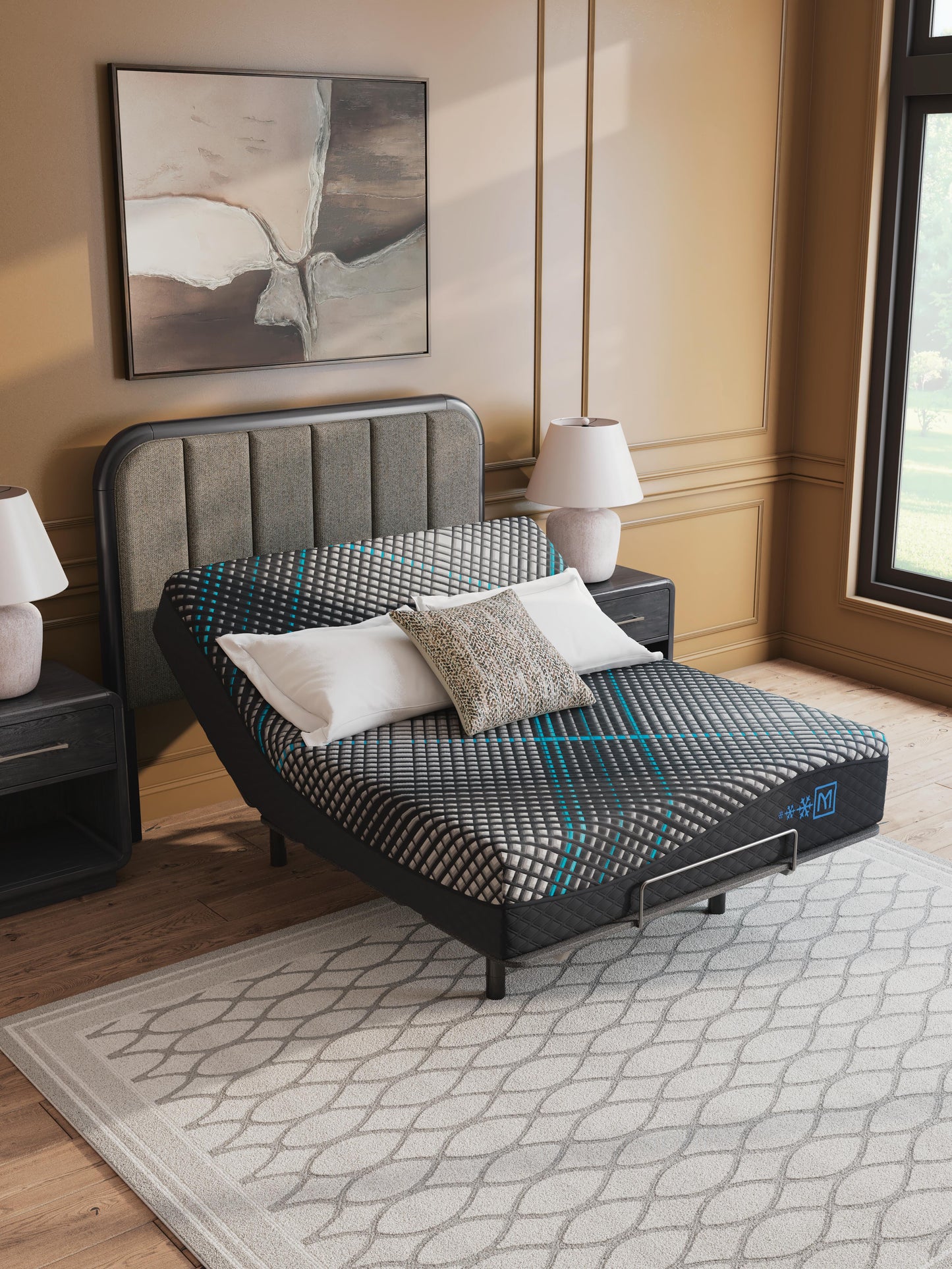 Ashley Millennium 2.0 Hybrid 14 Inch Black Queen Mattress