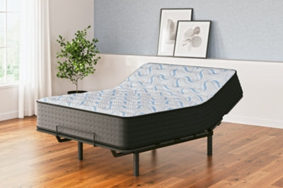 Ashley Elite Springs Plush Gray Blue King Mattress