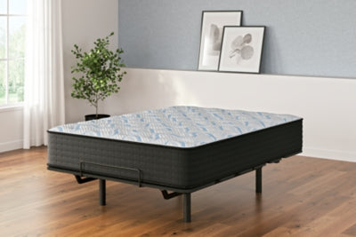 Ashley Elite Springs Plush Gray Blue King Mattress