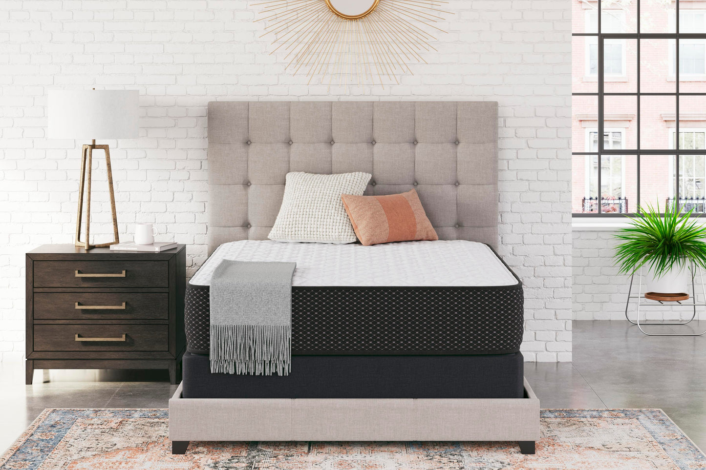 Ashley Limited Edition Firm White Queen Mattress