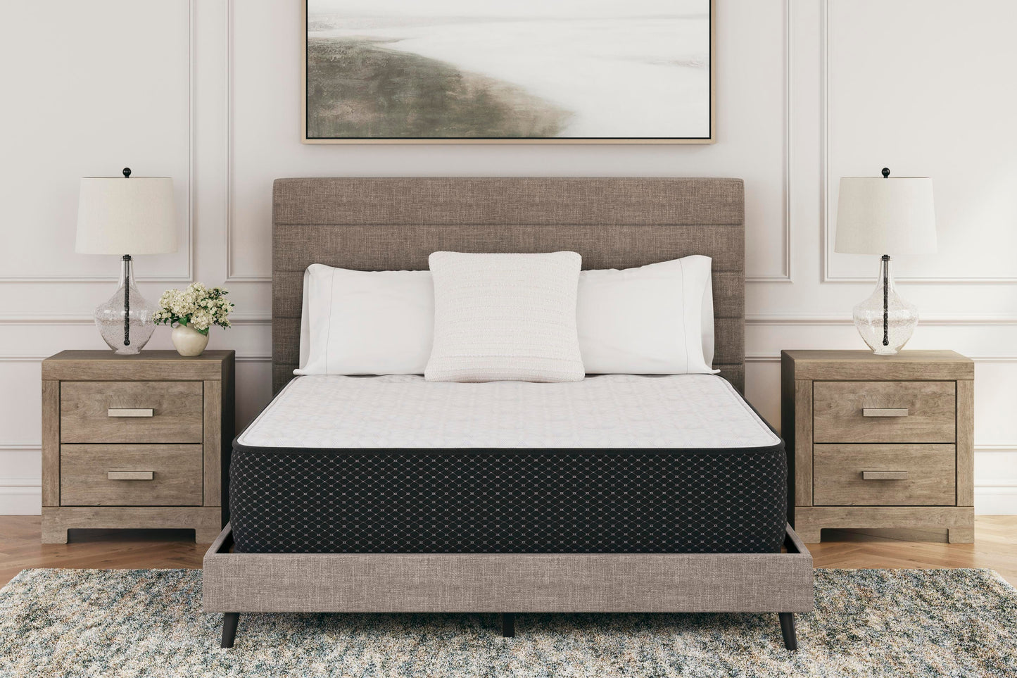 Ashley Limited Edition Plush White Queen Mattress
