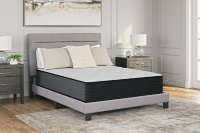 Ashley Palisades Firm Gray Blue Queen Mattress