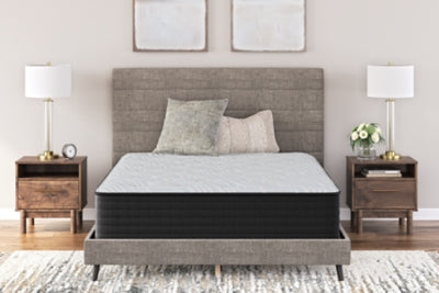Ashley Palisades Plush Gray Blue Queen Mattress