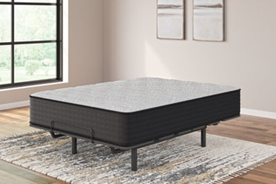 Ashley Palisades Plush Gray Blue Full Mattress