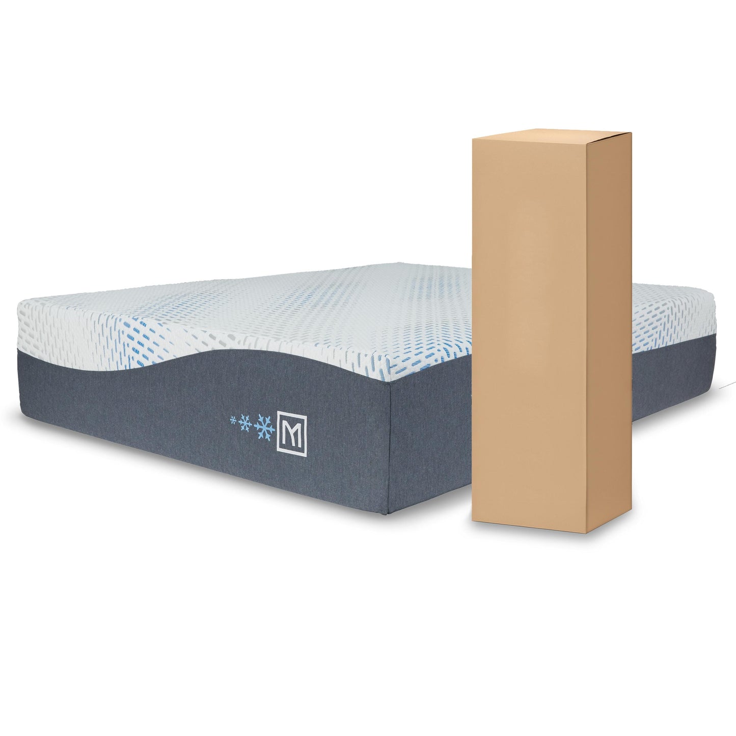 Ashley Millennium Luxury Gel Memory Foam White Queen Mattress