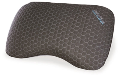 Ashley Zephyr 2.0 Dark Gray Graphene Curve Pillow