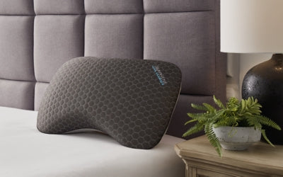 Ashley Zephyr 2.0 Dark Gray Graphene Curve Pillow