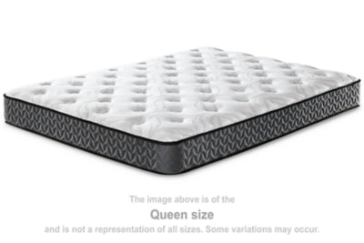 Ashley 8 Inch Bonnell Hybrid White King Mattress