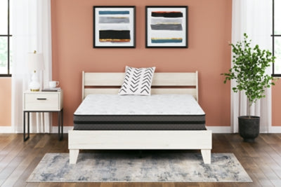 Ashley 10 Inch Pocketed Hybrid White Queen Mattress