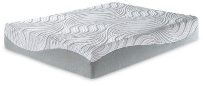 Ashley 12 Inch Memory Foam White Queen Mattress