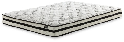 Ashley 8 Inch Chime Innerspring White King Mattress in a Box