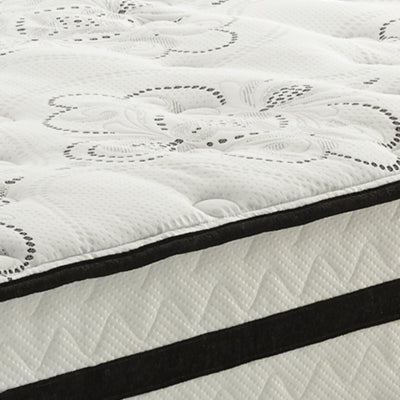 Ashley Chime 10 Inch Hybrid White Queen Mattress in a Box