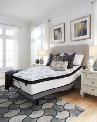 Ashley Chime 12 Inch Hybrid White Queen Mattress in a Box