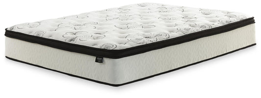 Ashley Chime 12 Inch Hybrid White California King Mattress in a Box