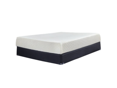 Ashley 10 Inch Chime Memory Foam White Twin Mattress in a Box