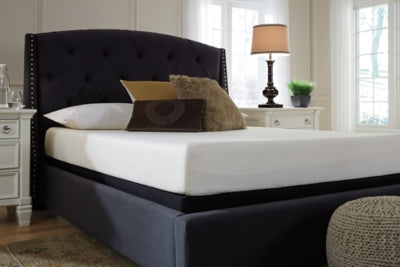 Ashley Chime 8 Inch Memory Foam White Queen Mattress in a Box
