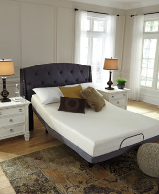 Ashley Chime 8 Inch Memory Foam White Queen Mattress in a Box