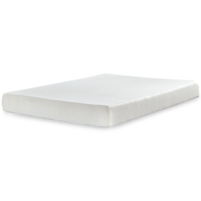 Ashley Chime 8 Inch Memory Foam White Twin Mattress in a Box