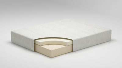 Ashley Chime 12 Inch Memory Foam White Queen Mattress in a Box