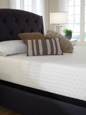 Ashley Chime 12 Inch Memory Foam White Queen Mattress in a Box