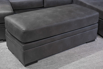 Ashley Dara Park Shadow Oversized Accent Ottoman