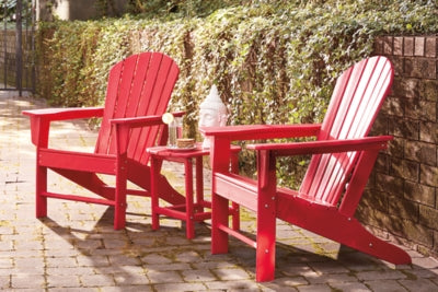 Ashley Sundown Treasure Red Adirondack Chair