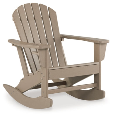 Ashley Sundown Treasure Driftwood Outdoor Rocking Chair