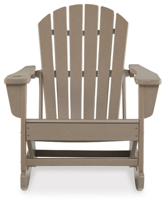 Ashley Sundown Treasure Driftwood Outdoor Rocking Chair