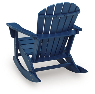 Ashley Sundown Treasure Blue Outdoor Rocking Chair