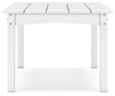 Ashley Hyland Wave White Outdoor Coffee Table