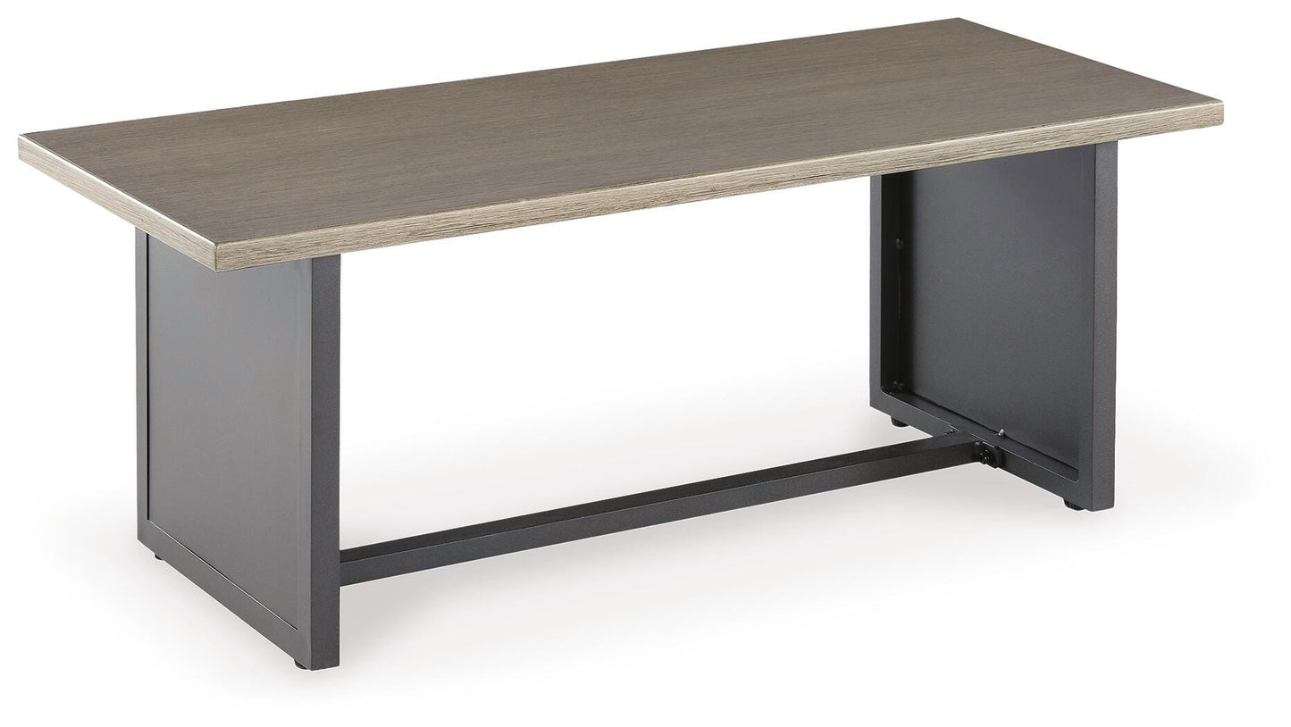 Ashley Bree Zee Brown 7-Piece Outdoor Modular Seating