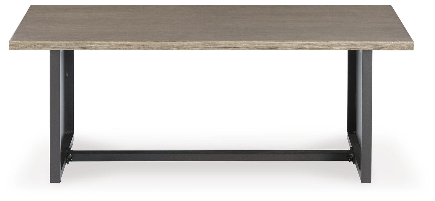 Ashley Bree Zee Brown 8-Piece Outdoor Modular Seating